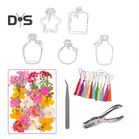 

20 шт. Прозрачные закладки для книг из сухоцветов своими руками, набор для изготовления закладок из прессованных цветов для женщин I