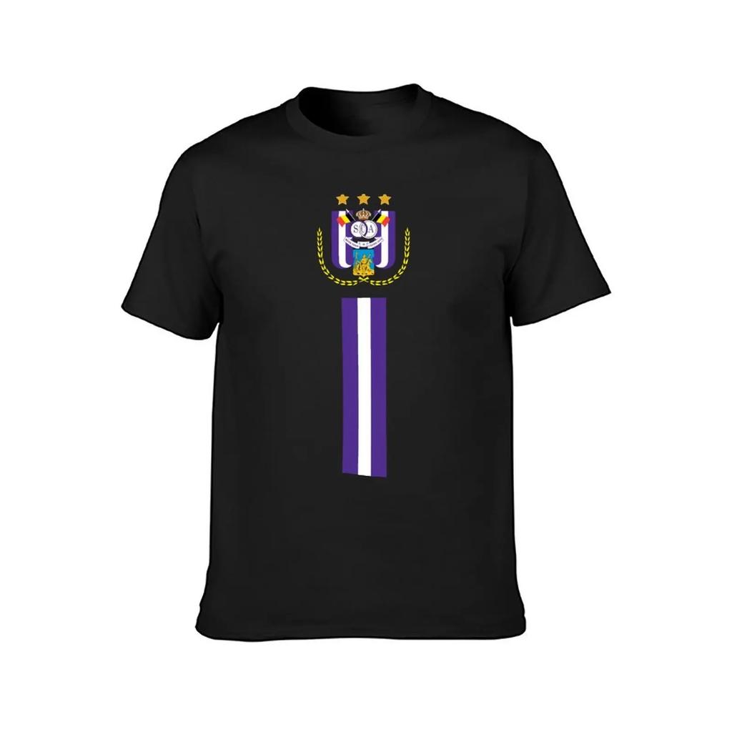 Anderlecht RSCA - Anderlecht Fußball T-Shirt süße Oberteile personalisiert Herrenbekleidung