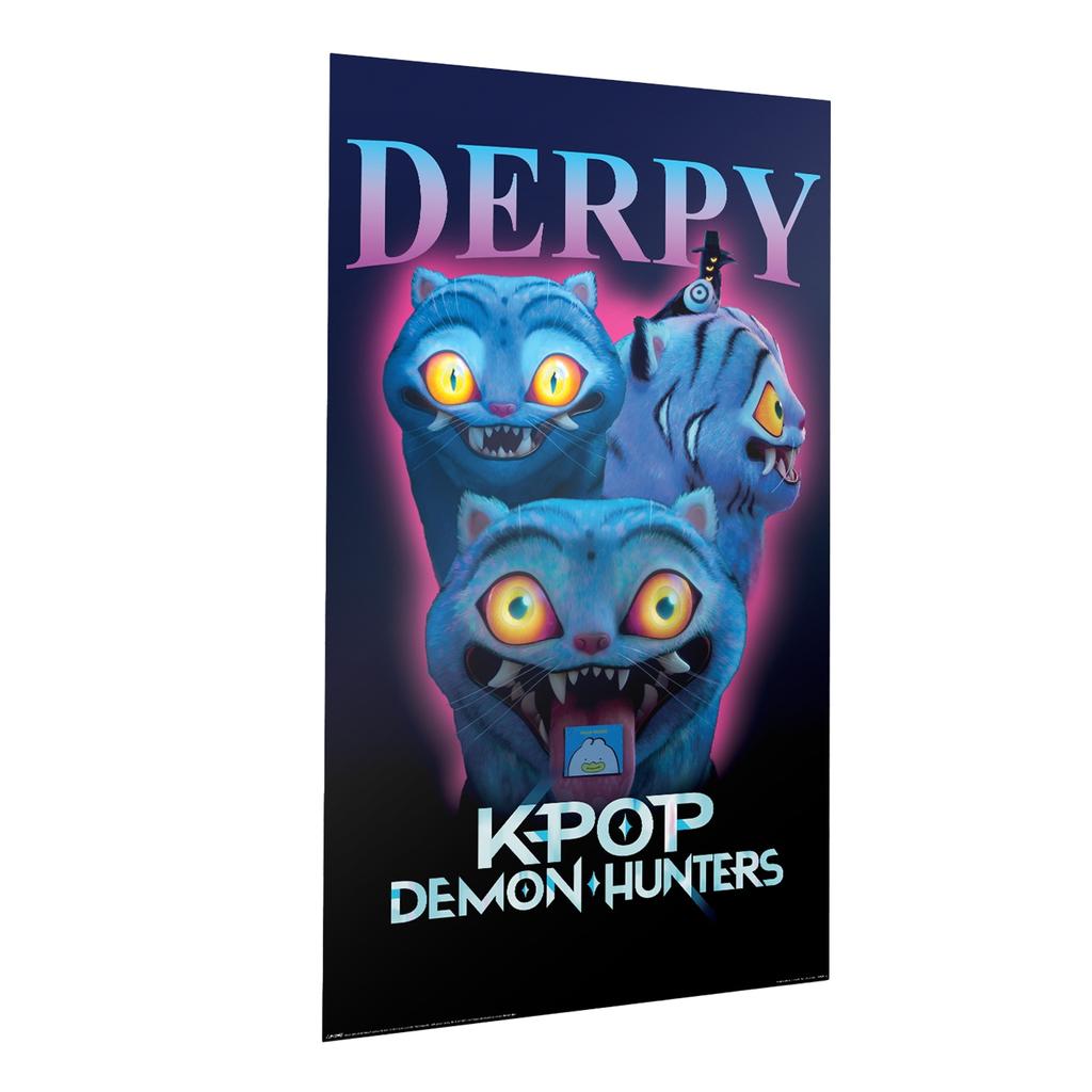 K-Pop Demon Hunters Derpy Poster
