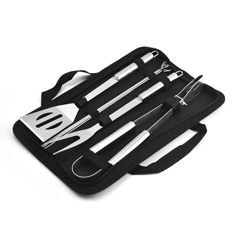 Household Outdoor Stainless Steel Barbecue Tool Combination Set BBQ Bag Packaging Barbecue Tools Kitchen Tools