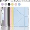 Case For iPad 5 6 7 8 9 10 11 Air 11 13 Inch /Mini 6th 7th Gen /Pro 11 12.9 (3rd/4th/5th/6th Gen), 3+Y Fold Crystal Clear Case