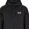 Emporio Armani EA7 FW24 Logo Letter Print Hooded Zip Long Sleeve Casual Sports Suit Men suit Black 6DPV70-PJHCZ-1200