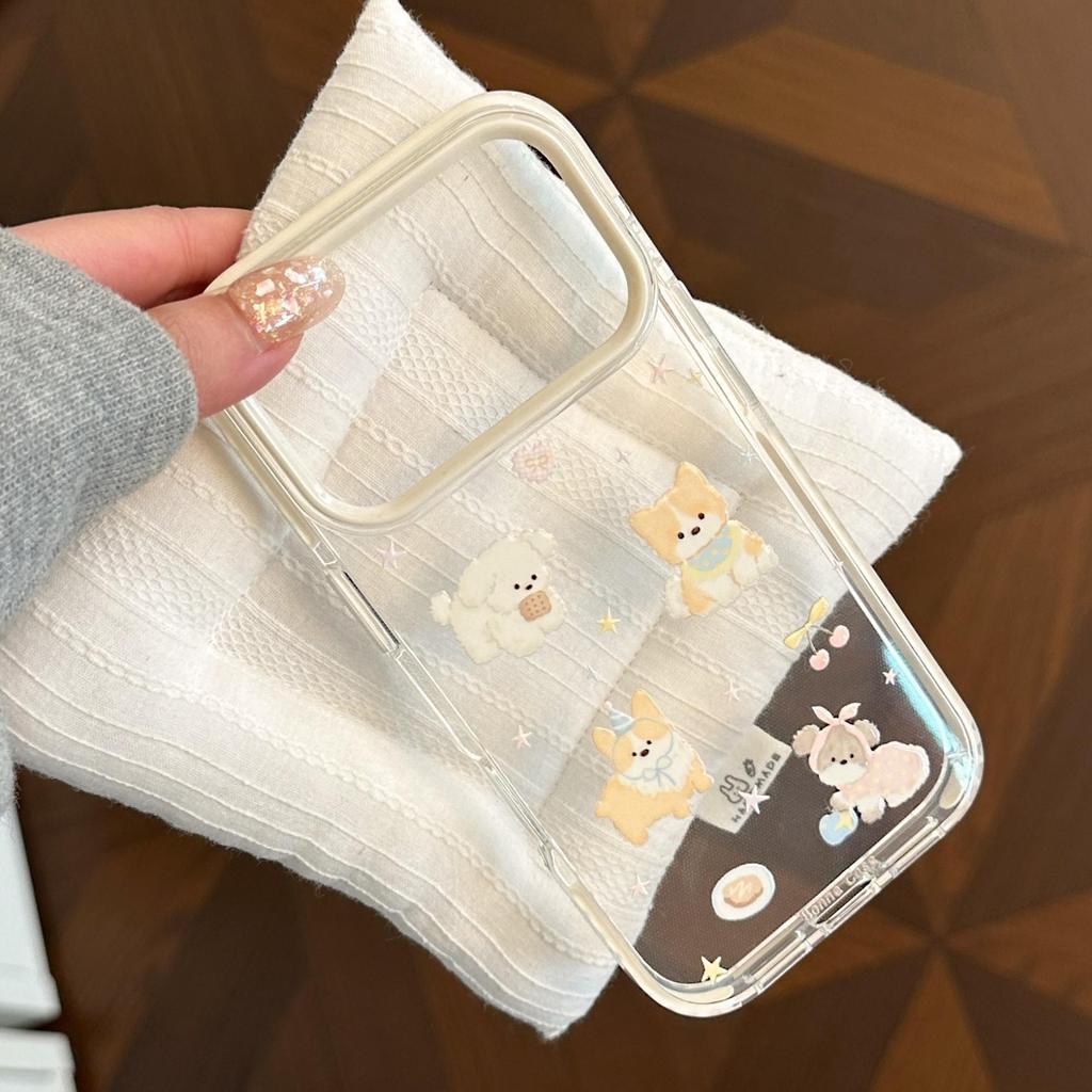 Cute Puppy Phone Case for iPhone 16, iPhone 17, and iPhone 17 Pro Max