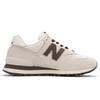 New Balance Scarpe da Corsa Basse NB 574 Unisex Bianco Marrone U574LS2(Team1622-)
