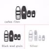ABS Chrome/Carbon Fiber Car Window Lift Swtich Button Cover Trim Accessories For BMW X1 IX1 U10 U11 2026-2026