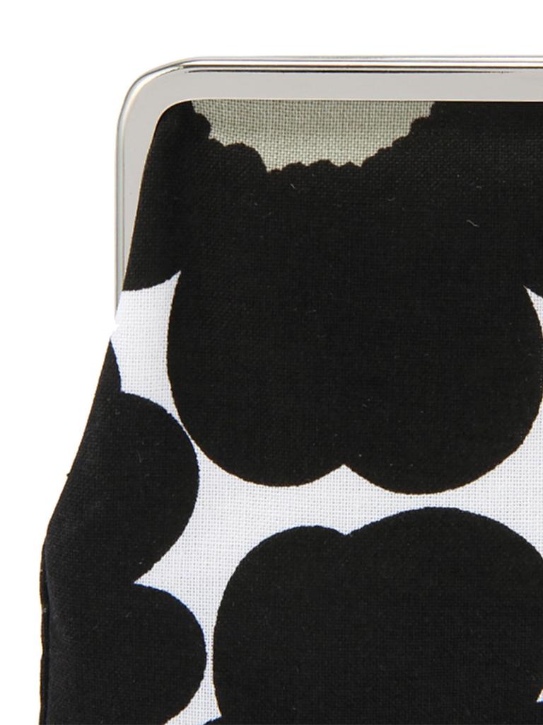 Marimekko Unikko Puolikas Kukkaro Clasp Pouch, Women's, 5215263331539, White X Red