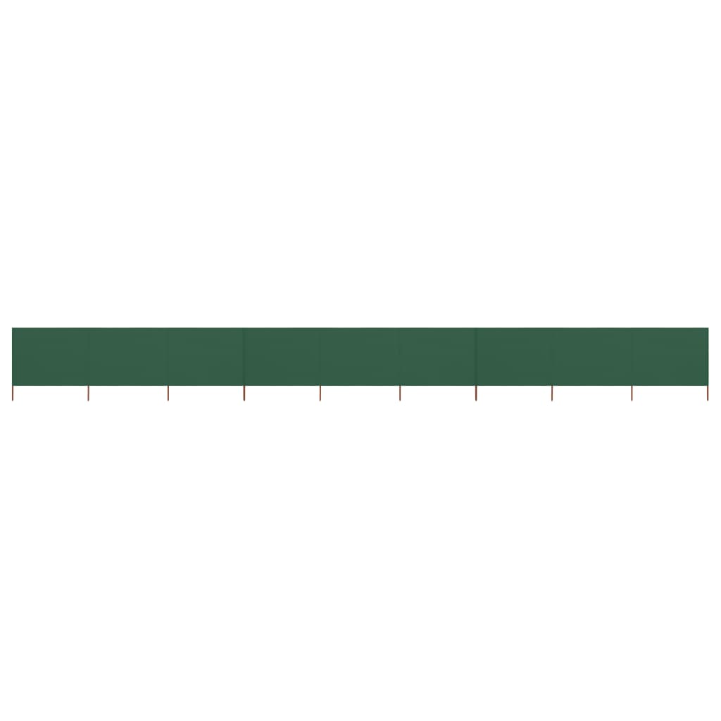 9 Piece Windscreen Mesh 1200 X 80 Cm Green