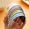 8Pcs Cartoon Magnetic Ruler Set Bendable Drawing Ruler Measuring Tool For Kid Student Art Craft Project Scrapbooking
