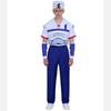 Jojos Bizarre Adventure Jonathan Joestar Cosplay Costume With Printed Fabric For Halloween Party