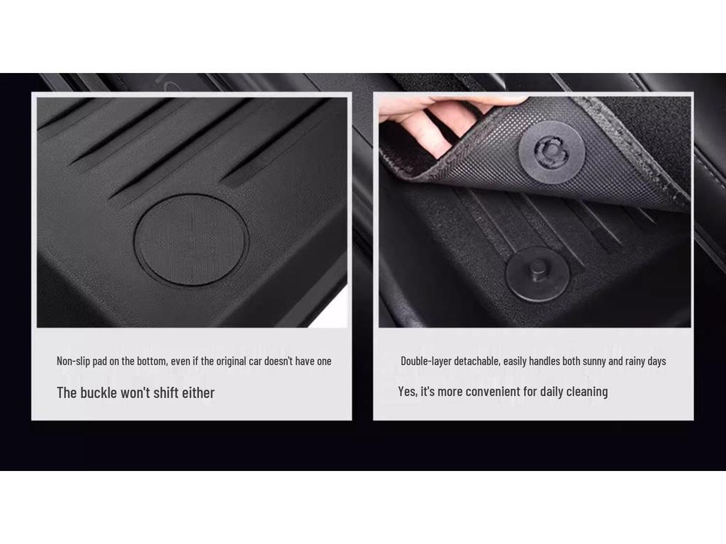All-Inclusive Floor and Trunk Mats for Tesla Model 3/Y Refresh