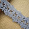 2Yards Exquisite Lace Cotton Embroidery Ribbon Lace Trim Skirt Sewing Accessories Clothing Decorative Materials High Quality New