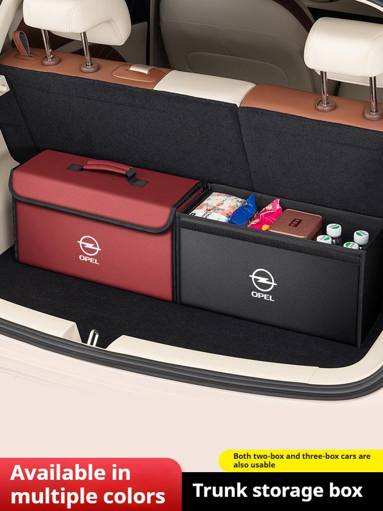 Car Trunk Storage Box Organizer Foldable Container Bag For Opel Corsa Insignia Mokka Vectra Vivaro Grandland Astra Zafira