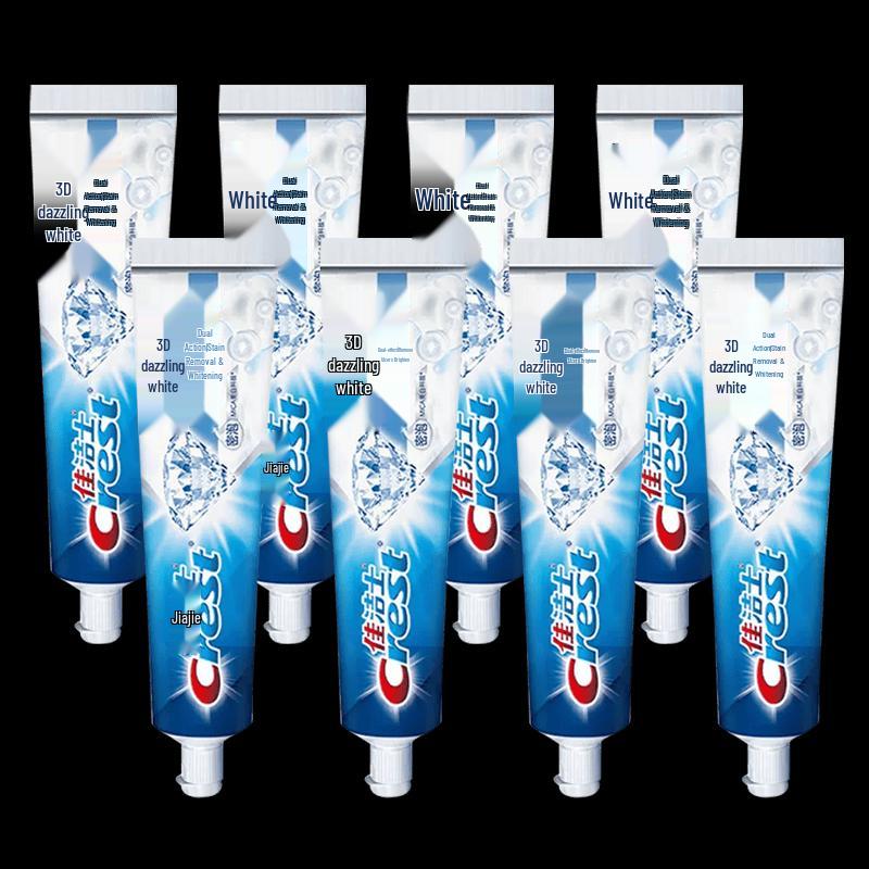 

Crest 3D White Dual Action Stain Removal Toothpaste Family Pack