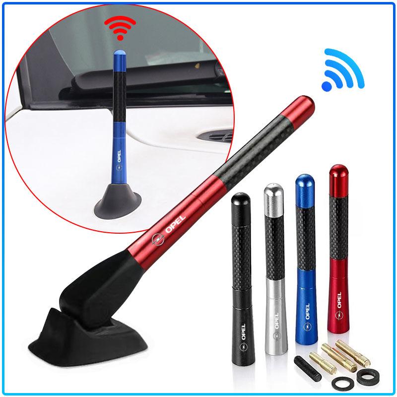 12cm Carbon Fiber Radio Car Antenna Auto Accessories For Opel Astra H G J Insignia Mokka Zafira Corsa Vectra B C D