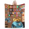Debi Tirar Mas Fotos DTMF Bads Bunnys Music Tour Blanket Multi-size Cozy and Lightweight Throw Blankets for Couch Sofa and Bed