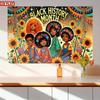 2D Flat Banner, Black History Month Banner - Versatile, Suitable for Weddings, Birthdays, Anniversaries