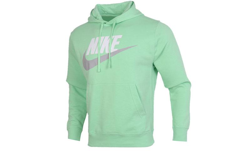Nike Sweatshirts Men s Green Hooded Moderate Regular CZ9129-301 XXL