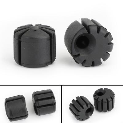 2X Kit de asiento de conductor de goma inferior para BMW R1200GS LC / ADV R1200RT LC 14-19