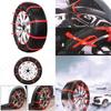 Durable And Versatile 1pcs Car Truck Suv Thick Tendon Snow Anti-skid Tire Chains