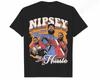 NIPSEY HUSSLE Tshirt Hip Hop Rap Black Tee Funny Gift For Men Women Vintage
