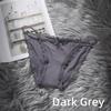 Ice Silk Girls Panty Women's Sensual Spaghetti Straps Breathable Cotton Crotch Low Waist Lace Edge Panties