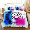 Set da letto stampato in 3D per band musicale B-Blink-182 Ragazzi Ragazze Misura Singolo Queen King Copripiumino Federa Letto ragazzi Adulto Tessile per la casa