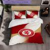 Biancheria da letto a tema Middlesbrough FC Set 3 Pezzi Copripiumino Biancheria da letto Decorativa per Camera Adolescenti Decorazione Casa