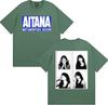 Singer Aitana Met Amorfosis Season Graphic Cover Tshirt Unisex Women Clothing Fashion Aesthetic T Shirts Loose 100 Cotton T Shirt