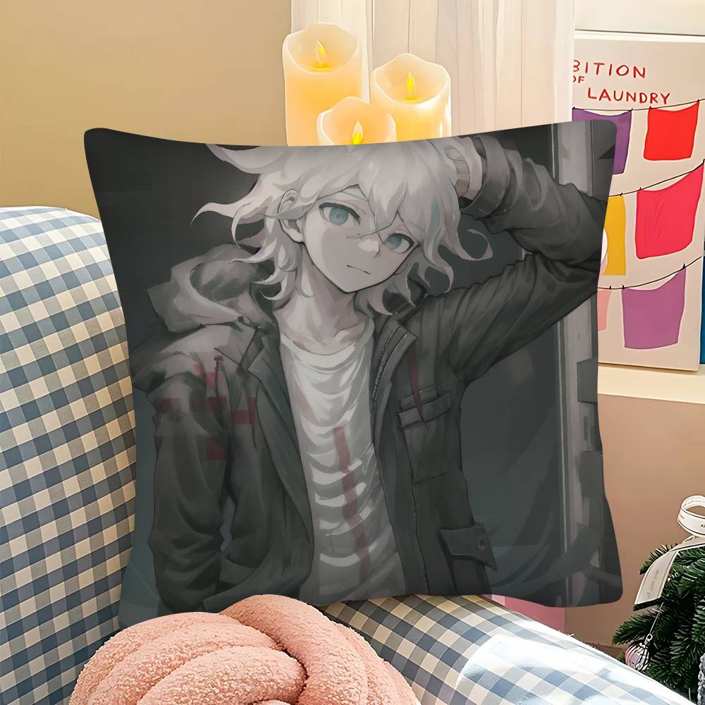 pc NNagito Hajime Anime Pillow Case Fashion Square Pillowcase Bedroom Sofa Room Ins Decoration Leisure