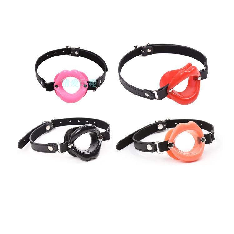 SM Female Slave Training Toy: Forced Mouth Gag for Couples, Flirting & Restraint
