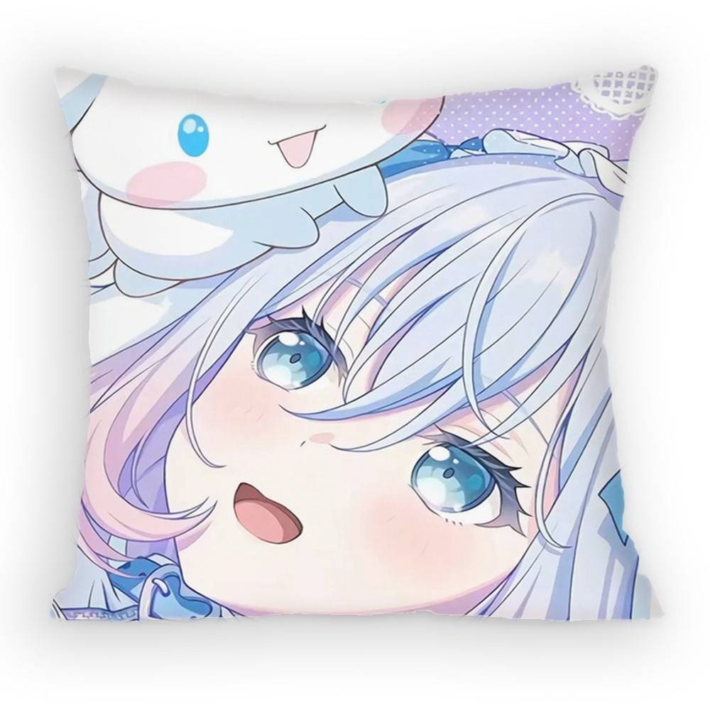 BanG Dream Its Mygo Pillow Case Sofa Living Room Bedroom Headboard Backrest Cushion Square Cushion Nap Time