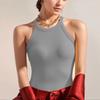Women's Back Underwear With Chest Cushion Sleeveless Bottom Hanging Neck Tank Top