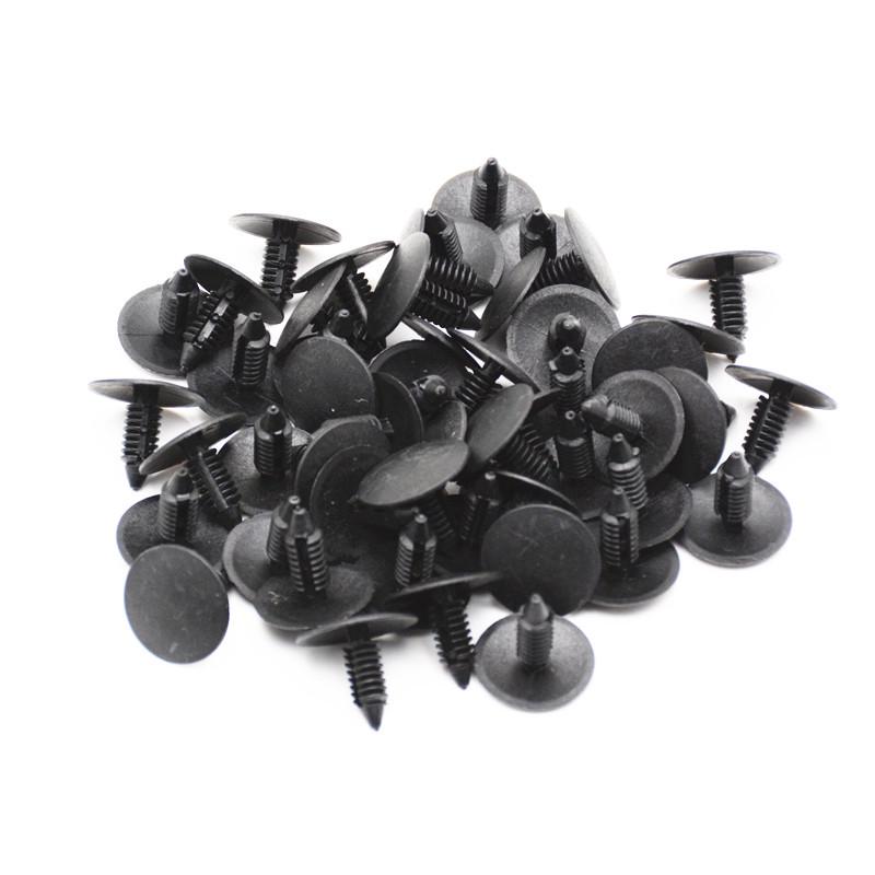 Universal Black Car Headliner Clips, 222-Pack for Toyota Pickup & Buick