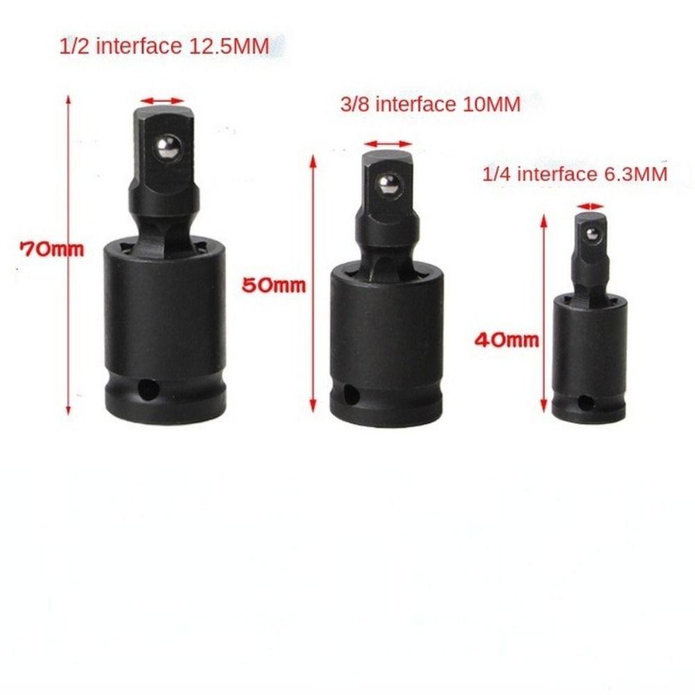 Adjustable Universal Socket Adapter Knuckle Joint Automobile  Repair Tools Impact Universal Joint