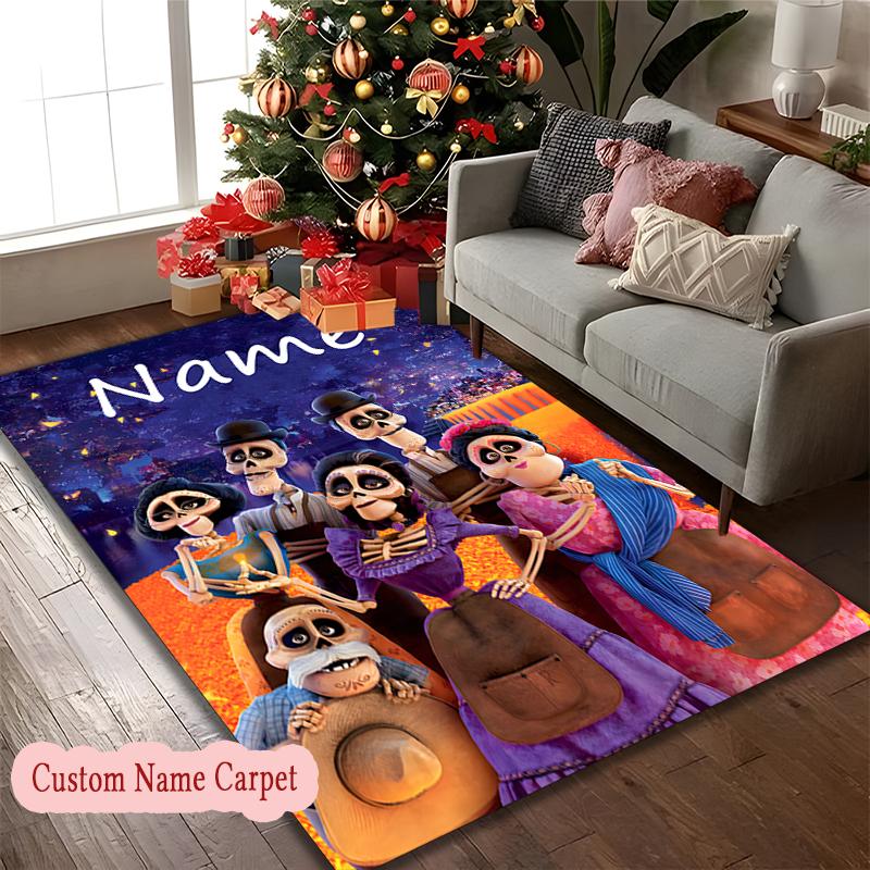 [Darth Vader Stormtroopers Galactic Print Carpet] Custom Name Area Rug, Kitchen Farmhouse Decorative Floor Mat
