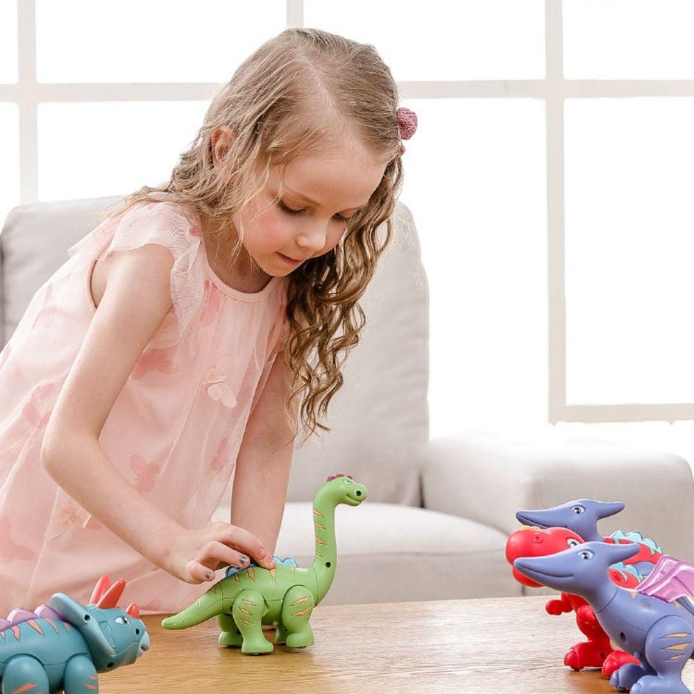 Plastics DIY Children's Dinosaur Toy Detachable Simulation Animal Dinosaur Model  Boy Girl
