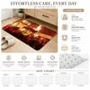 Pretty Guy Fawkes Night Floor Mat Cozy Minimalist Flannel Area Rug Anti-Slip Washable Bedroom Living Room Decor