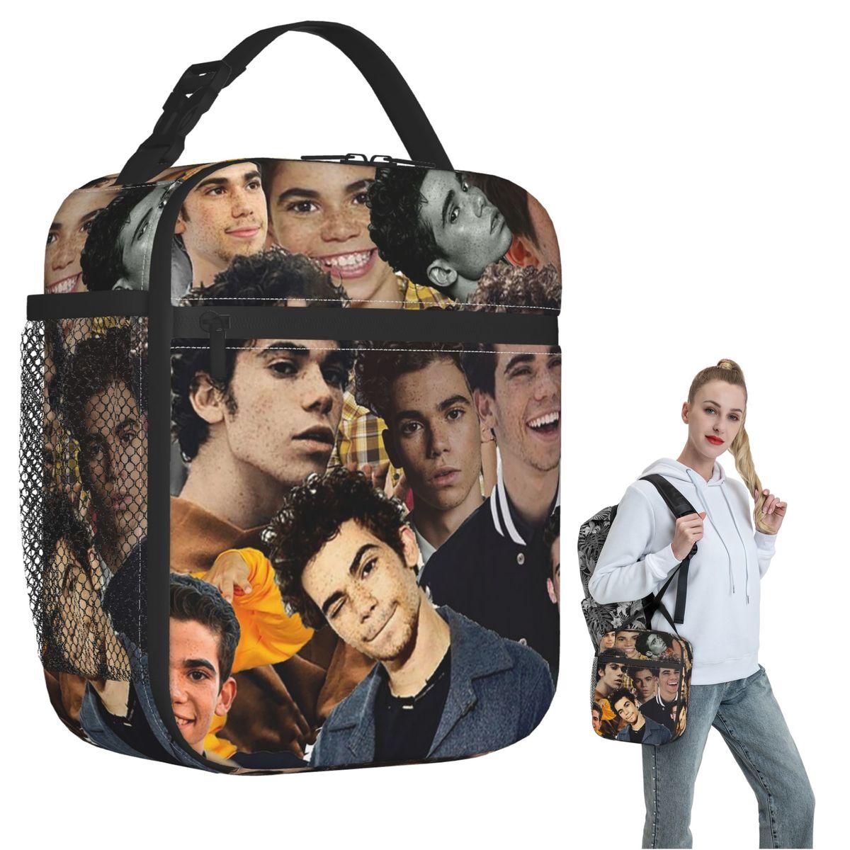 Cameron Boyce Collage Design 2019 Insulated Lunch Bag for Women Kids Leakproof Food Boxes Thermal Lunch Box Tote One Size