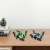 3D Printed Dragon Figurine Glow-in-the-dark Flying Dragon Fidget Toy with Articulated Dragon Decoration Movable Joints Luminous