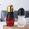 50ml Frosted Glass Rollerball Bottle for Essential Oils and Serums