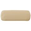 Cushion Cover 2 pcs HEERLEN Beige Ø 15 x 40 cm Polyester