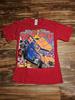 NEW Vintage 2003 Kings Royal Sprint Car Racing Castle Red T Shirt Size Medium