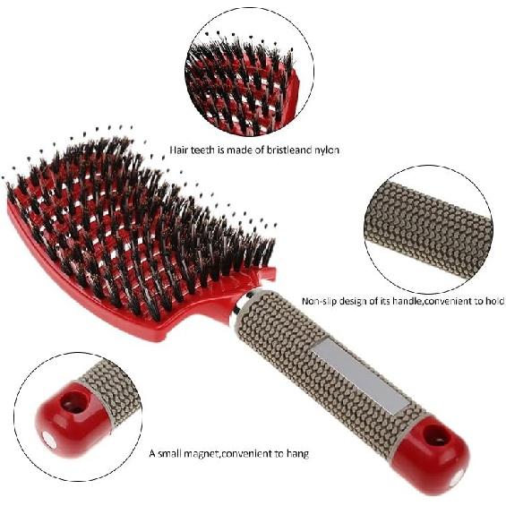 Hair Comb Hairbrush Women Wet Comb Hair Brush Professional Hair Brush Massage Comb Brush for Hair Hairdresser Hairdressing Tools Hair Straightener
