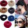 1Pc New Hot Fashion Crochet Twist Knitted Headwrap Headband Winter Warmer Hair Band 12 Colors Fashion head band Drop Free