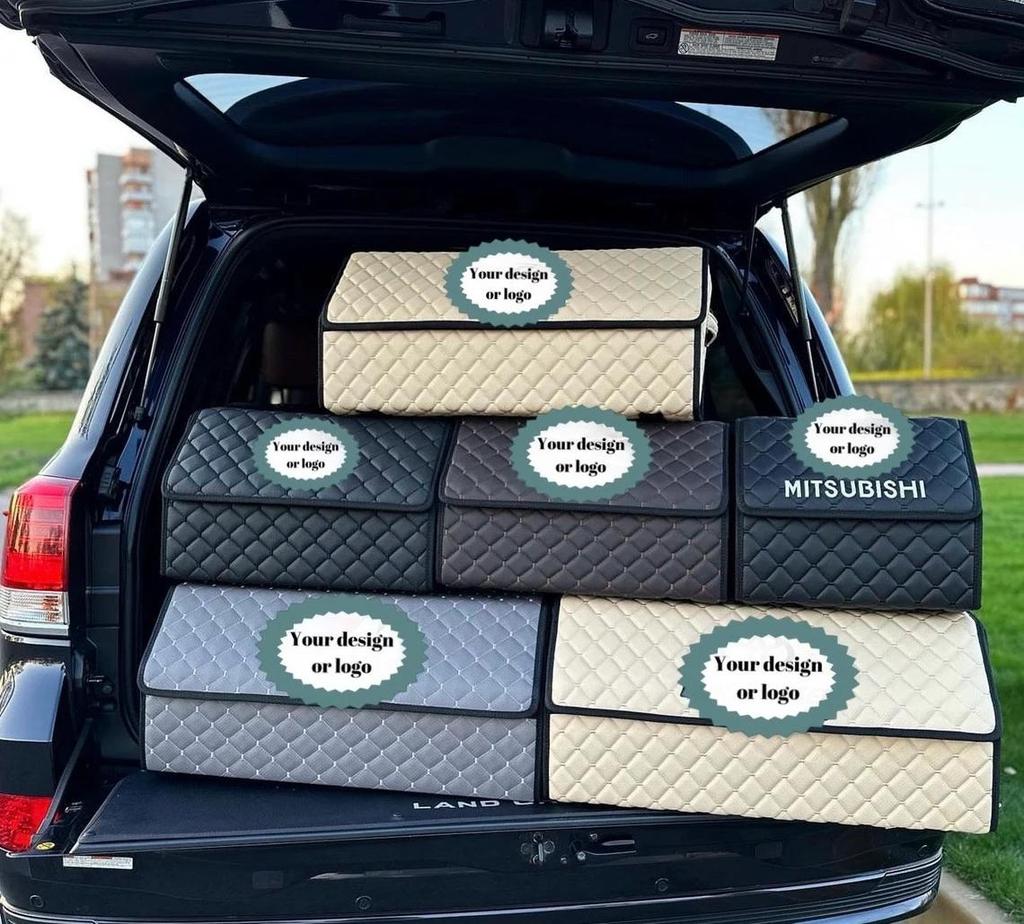 Car Trunk Organizer & Velcro Fixation System, Car Trunk Organizer In 5 Sizes, Trunk Storage Bag