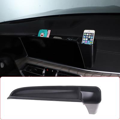 Pour BMW X5 X6 X7 G05 G06 G07 2019-2026 Écran de Navigation de Commande Centrale de Voiture Boîte de Rangement Arrière Plateau pour Téléphone Portable Accessoires de Voiture
