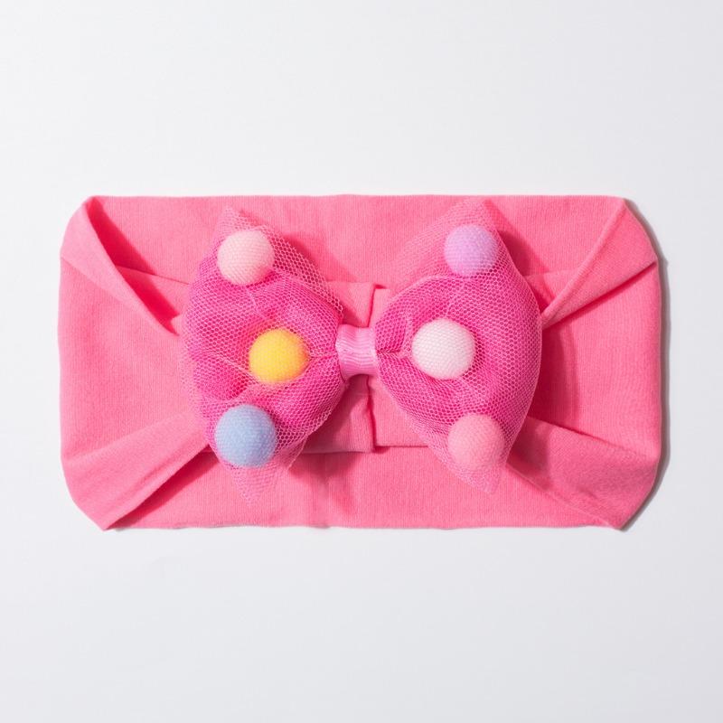 New Baby Headscarf Combination, Cute Baby Soft Bow Flower Headband, Children's Accessories