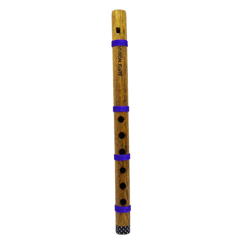 Handmade Wooden Bansuri Musical Instrument Home Decor Bamboo Flute