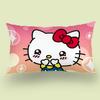 Cartoon cute Hello Kitty Pillow Covers Cartoon Sofa Decorative Home Double-sided Printing Short Plush Cute Cushion Cover