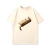 Classic Cute Cat Sandwich Meme T Shirt Women Harajuku Style Graphic Tee Fit Casual Short Sleeve Summer Top